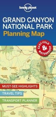 Cover for Lonely Planet · Lonely Planet Grand Canyon National Park Planning Map - Map (Kort) (2019)