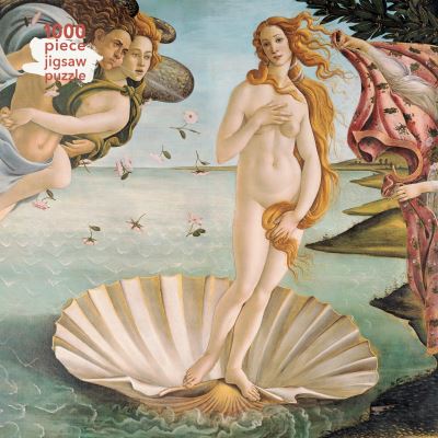 Cover for Flame Tree Studio · Adult Jigsaw Puzzle Sandro Botticelli: The Birth of Venus: 1000-piece Jigsaw Puzzles - 1000-piece Jigsaw Puzzles (GAME) [New edition] (2021)