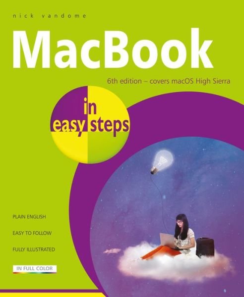 Cover for Nick Vandome · MacBook in easy steps, 6th Edition: Covers macOS High Sierra - In Easy Steps (Paperback Book) (2018)