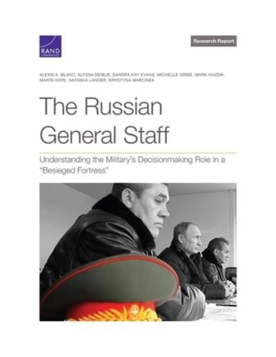 Cover for Alexis A. Blanc · Russian General Staff (Book) (2023)