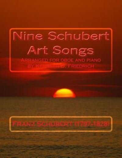 Cover for Franz Schubert (1797-1828) · Nine Schubert Art Songs (Paperback Book) (2014)