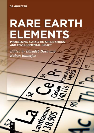 Cover for Basudeb Basu · Rare Earth Elements (Book) (2023)