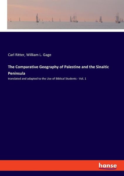 Cover for Carl Ritter · The Comparative Geography of Palestine and the Sinaitic Peninsula (Paperback Book) (2021)