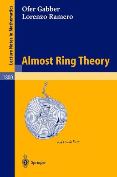 Cover for Ofer Gabber · Almost Ring Theory - Lecture Notes in Mathematics (Taschenbuch) (2003)