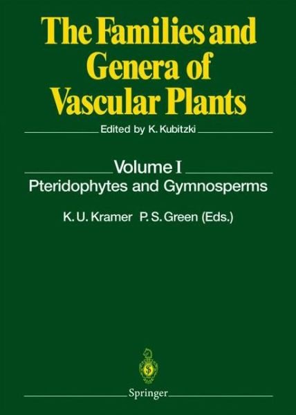 Cover for K U Kramer · Pteridophytes and Gymnosperms - The Families and Genera of Vascular Plants (Inbunden Bok) [1990 edition] (1990)