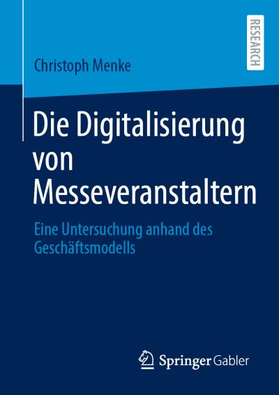 Cover for Menke · Die Digitalisierung von Messeveranstaltern (Book) (2020)
