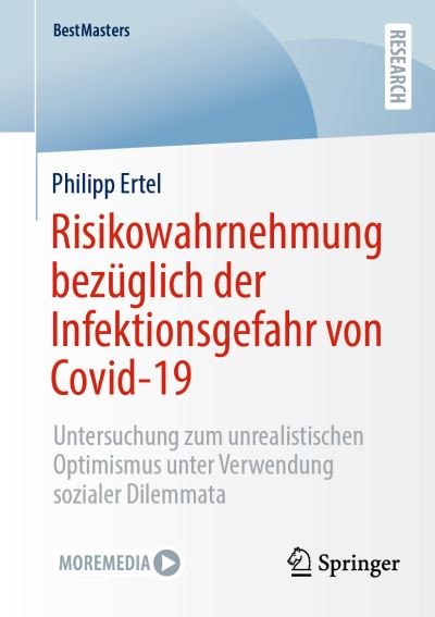 Cover for Philipp Ertel · Risikowahrnehmung Bezüglich der Infektionsgefahr Von Covid-19 (Book) (2023)