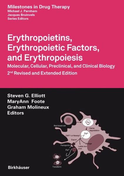 Cover for Steven G Elliott · Erythropoietins, Erythropoietic Factors, and Erythropoiesis: Molecular, Cellular, Preclinical, and Clinical Biology - Milestones in Drug Therapy (Hardcover Book) [2nd, revised and extended ed. 2009 edition] (2009)