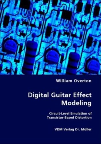 Cover for William Overton · Digital Guitar Effect Modeling (Paperback Book) (2008)