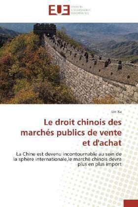 Cover for Xu · Le droit chinois des marchés publics (Buch)