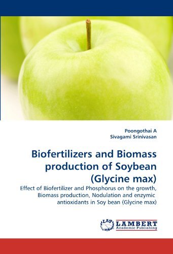 Biofertilizers and Biomass Production of Soybean (Glycine Max): Effect of Biofertilizer and Phosphorus on the Growth, Biomass Production, Nodulation and Enzymic  Antioxidants in Soy Bean (Glycine Max) - Sivagami Srinivasan - Books - LAP LAMBERT Academic Publishing - 9783844307948 - February 20, 2011