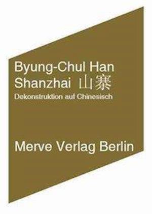 Cover for B.-C. Han · Shanzai. (Bog)