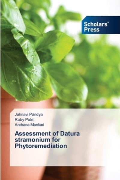 Cover for Pandya · Assessment of Datura stramonium (Buch) (2020)