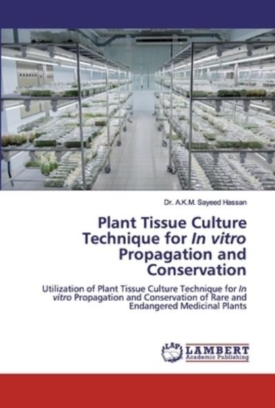 Cover for Hassan · Plant Tissue Culture Technique f (Buch) (2019)