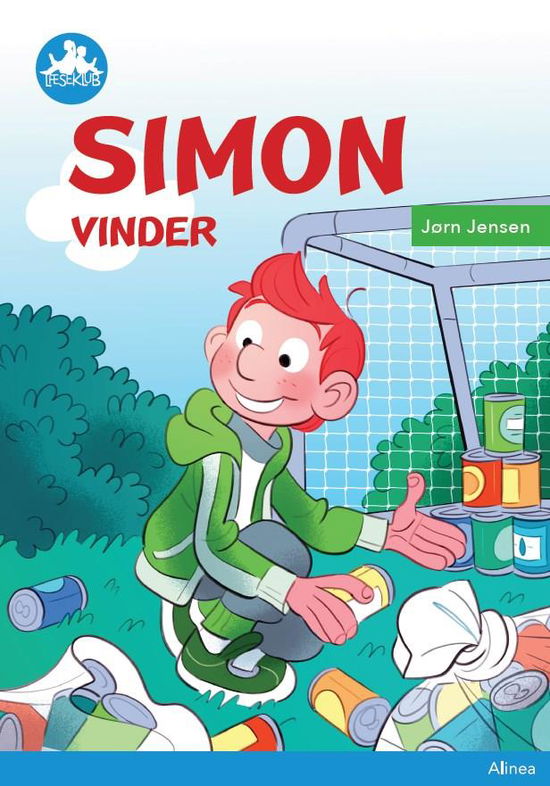 Læseklub: Simon vinder, Blå læseklub - Jørn Jensen - Books - Alinea - 9788723548948 - October 5, 2020