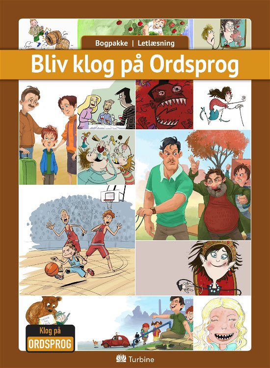 Cover for Bogpakke, letlæsning, fiktion · Bogpakke: Bliv klog på ordsprog (12 bøger) (Book pack) [1. Painos] (2019)