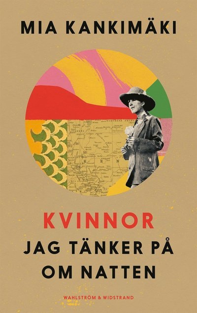 Cover for Mia Kankimäki · Kvinnor jag tänker på om natten (ePUB) (2021)