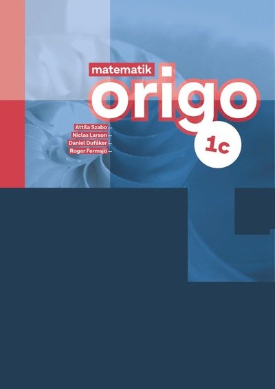 Cover for Attila Szabo · Matematik Origo 1c Lärarguide upplaga 3 (Book) (2024)
