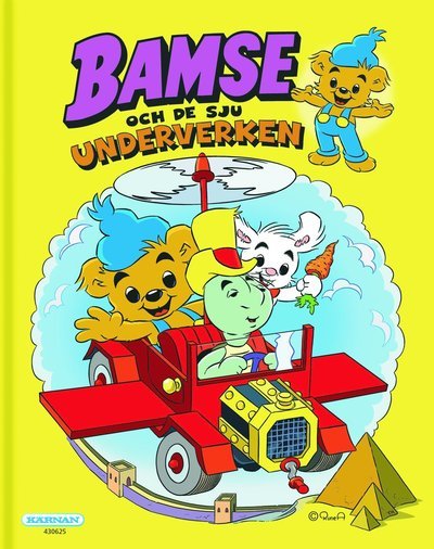 Cover for Dan Andréasson · Bamse och de sju nya underverken (Bound Book) (2020)