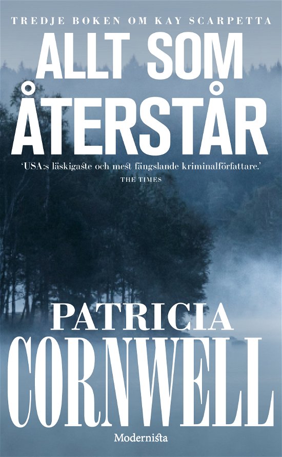 Cover for Patricia Cornwell · Allt som återstår (Paperback Bog) (2023)