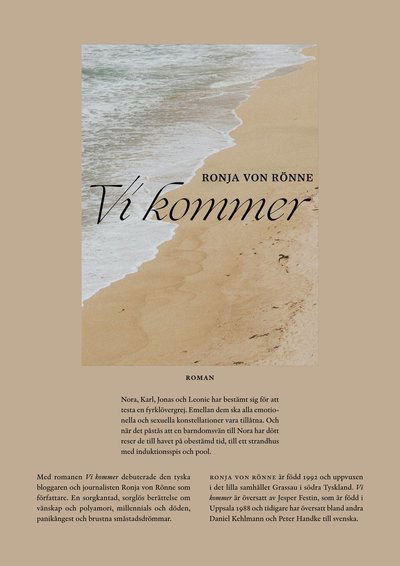 Cover for Ronja von Rönne · Vi kommer (Book) (2021)