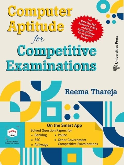 Cover for Reema Thareja · Computer Aptitude for Competitive Examinations (Paperback Book) (2023)