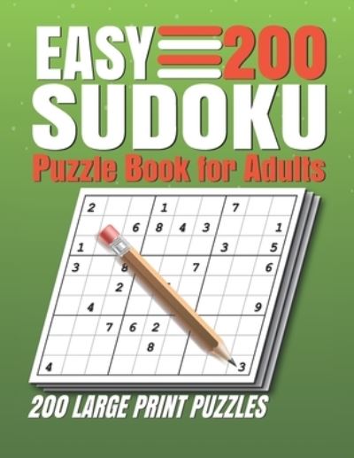 Easy Sudoku Puzzle Book for Adults - Sudokuzzl Sudo - Books - Independently Published - 9798568869948 - November 21, 2020