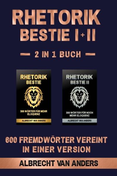 Cover for Albrecht Van Anders · Rhetorik-Bestie 1+2 (Paperback Book) (2020)