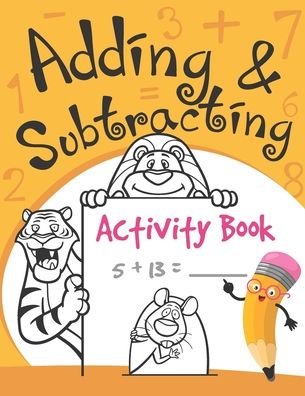 Cover for Mazing Workbooks · Adding and Subtracting Activity Book (Pocketbok) (2020)