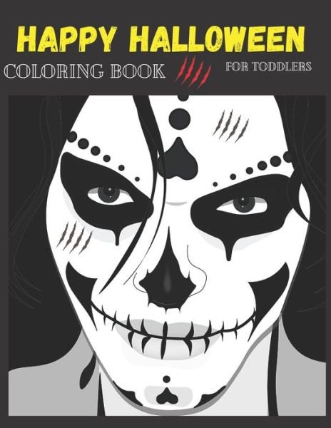 Cover for Nakab Khabba · Happy Halloween Coloring Book for Toddlers (Paperback Bog) (2020)