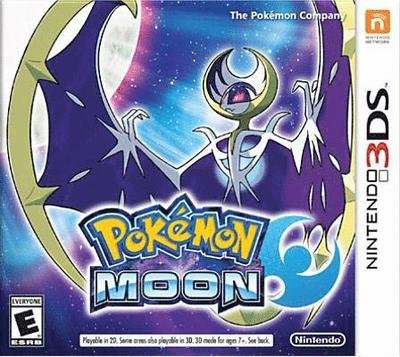 Pokemon Moon  ASUS 3DS - 3DS - Game - Nintendo - 0045496743949 - 