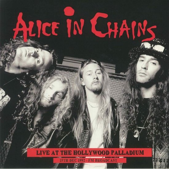 Cover for Alice in Chains · Live At Hollywood Palladium December 1990 (Colour Vinyl) (LP) (2022)