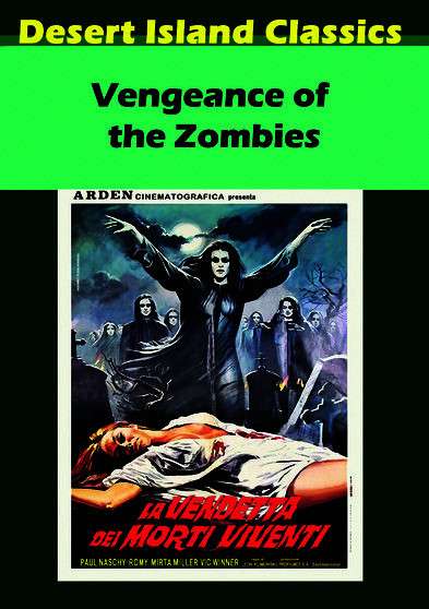 Cover for Vengeance of the Zombies (DVD) (2016)