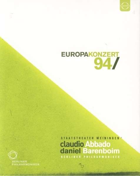 Cover for Daniel Barenboim · Europakonzert 1994 From Meiningen (Blu-ray) (2022)