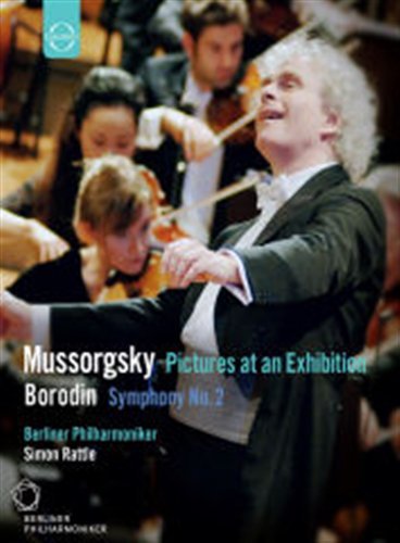 Cover for Rattle Sir Simon · Bpo Borodin: Symphony No.2 / Mussorgsk (Blu-ray) (2010)