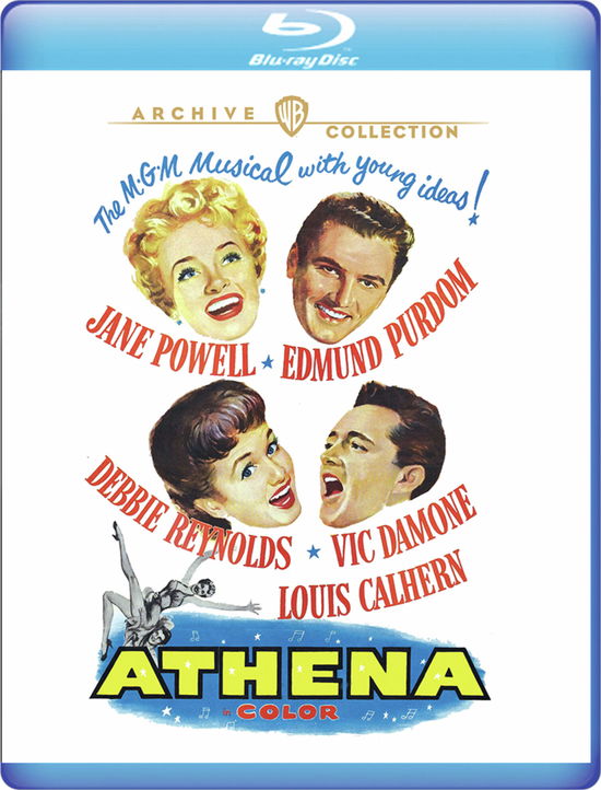 Cover for Athena (1954) (Blu-ray) (2021)