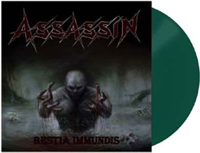 Cover for Assassin · Bestia Immundis (Green Vinyl) (LP) (2024)