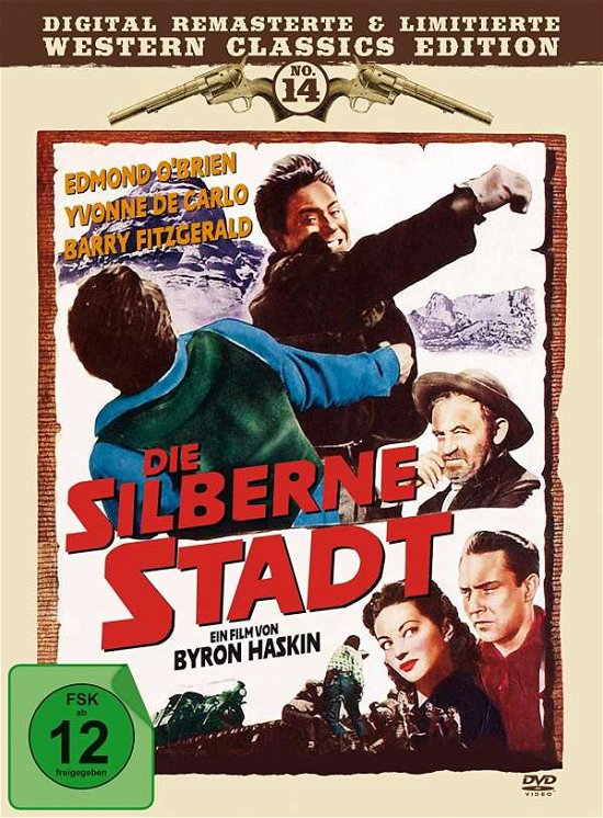 Cover for Edmond O`brien / Yvonne De Carlo · Die Silberne Stadt - Mediabook Vol. 14 (DVD) (2019)