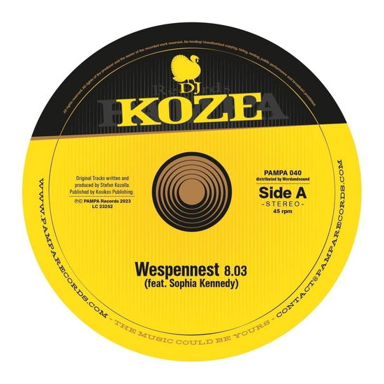 Wespennest Ep - Dj Koze - Musique - PAMPA - 4251804141949 - 28 juillet 2023