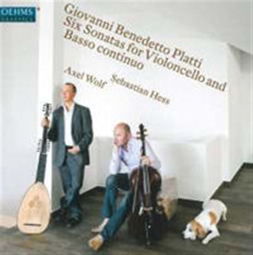 Cover for Platti / Hess / Wolf · 6 Sonatas for Violoncello &amp; Basso Continuo (CD) (2011)