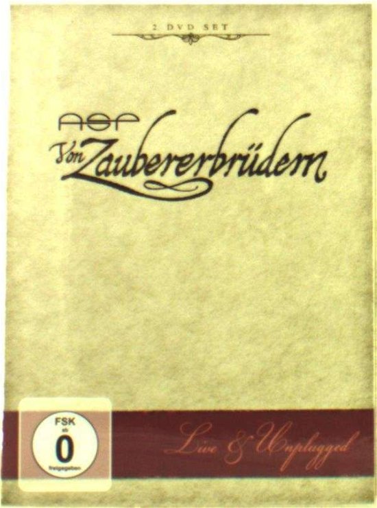 Cover for Asp · Von Zaubererbrüdern-live &amp; Unplugged (DVD) (2013)