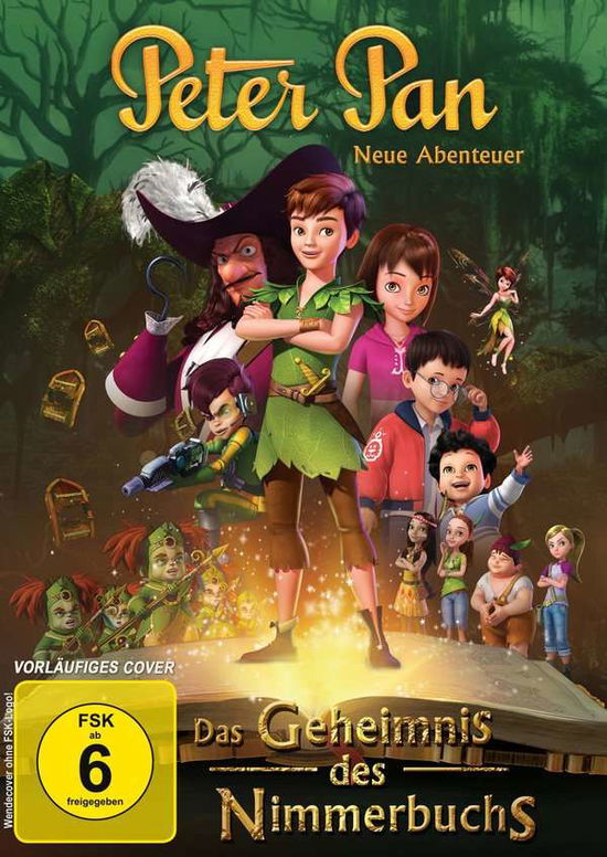 Cover for Peter Pan - Neue Abenteuer - Das Geheimnis Des Nimmerbuchs (DVD) (2020)