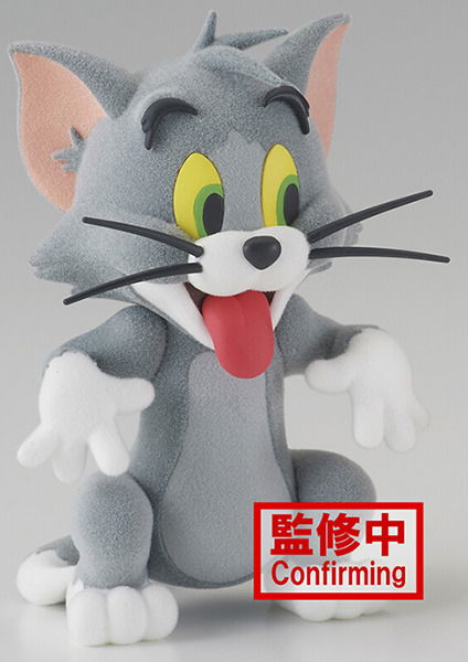 Cover for Figurine · Tom And Jerry - Tom - Figurine Fluffy Puffy 9cm Ve (Lelut) (2024)