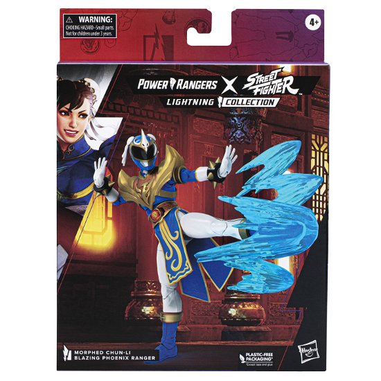 Cover for Power Rangers · Power Rangers Street Fighter Rangermorphed Chun-li Blazing Phoenix Figure (MERCH) (2022)
