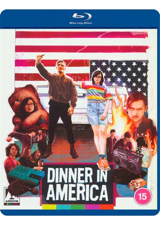 Cover for Dinner in America BD · Dinner in America (Blu-ray) (2021)