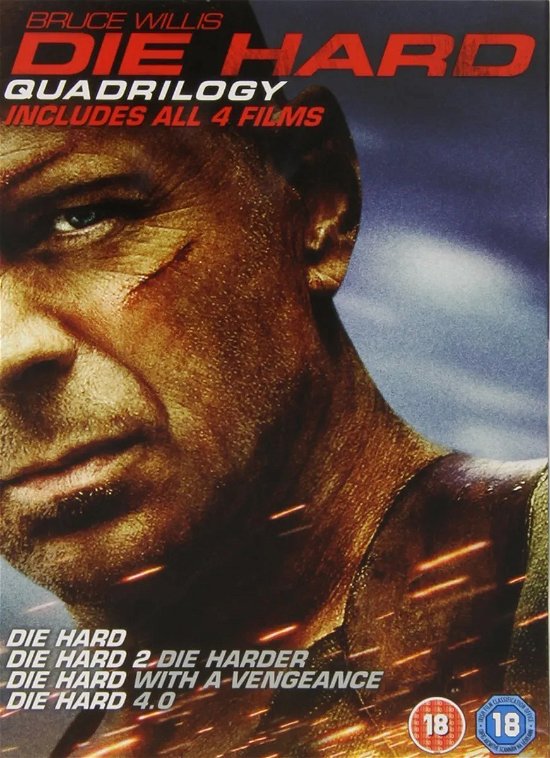 Die Hard - Quadrilogy (4 Films) - Movie - Filmy - 20th Century Fox - 5039036039949 - 10 września 2008