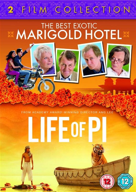 Cover for The Best Exotic Marigold Hotel / Life of Pi · The Best Exotic Marigold Hotel / Life Of Pi (DVD) (2015)