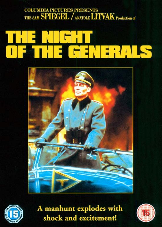 Cover for The Night Of The Generals (DVD) (2004)