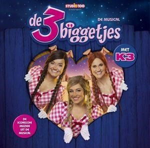 De Musical De 3 Biggetjes - K3 - Musiikki - STUDIO 100 - 5051083196949 - perjantai 17. marraskuuta 2023