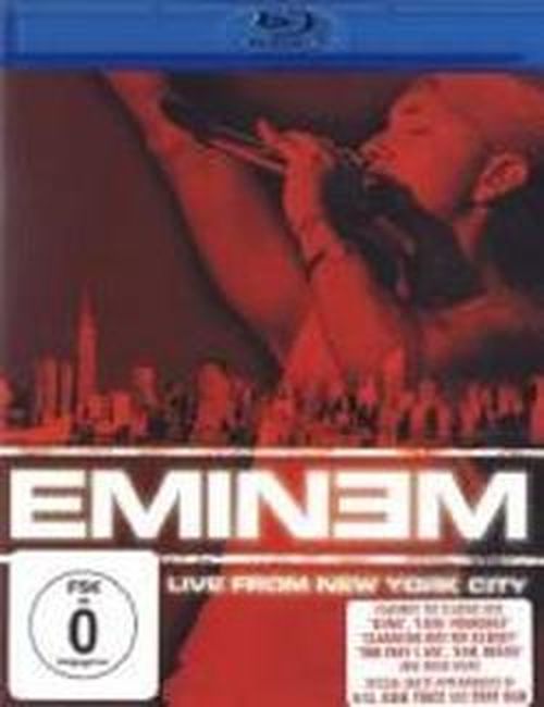 Cover for Eminem · Live From New York City (Blu-ray) (2017)